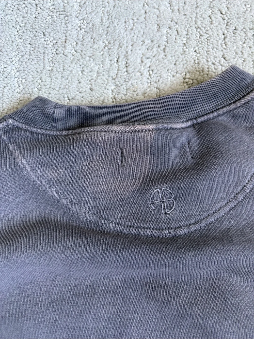 Anine Bing Vintage Swestshirt - Picture 6 of 7
